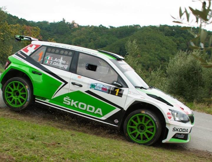 Luca Artino vince il campionato regionale Rally Aci Sport Toscana Umbria